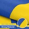 G128 3 Pack: Ukraine Ukrainian Flag | 3x5 Ft | LiteWeave Pro Series Printed 150D Polyester, 4 Corner Brass Grommets | Country Flag, Vibrant Colors, More Durable Than 100D 75D Polyester